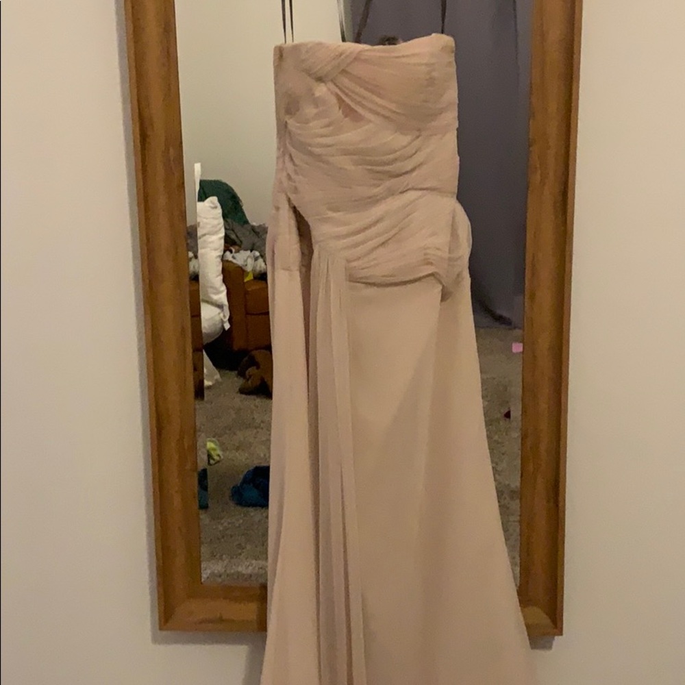 White by Vera Wang Bridesmaid Dress